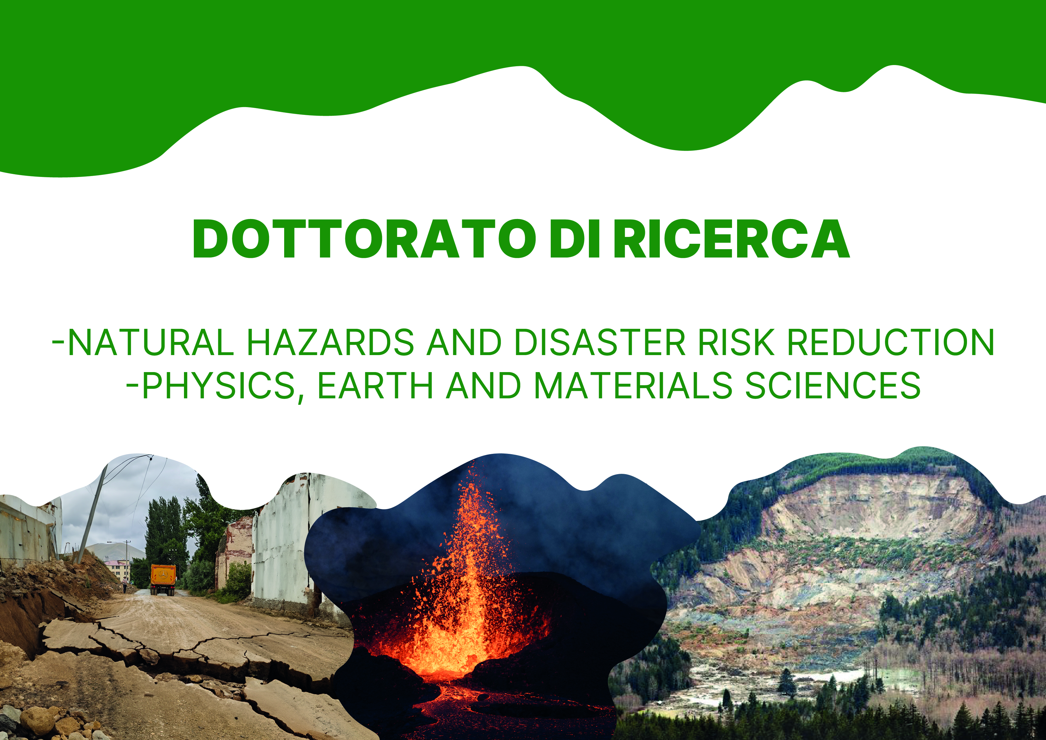 locandina corsi di dottorato Geologia