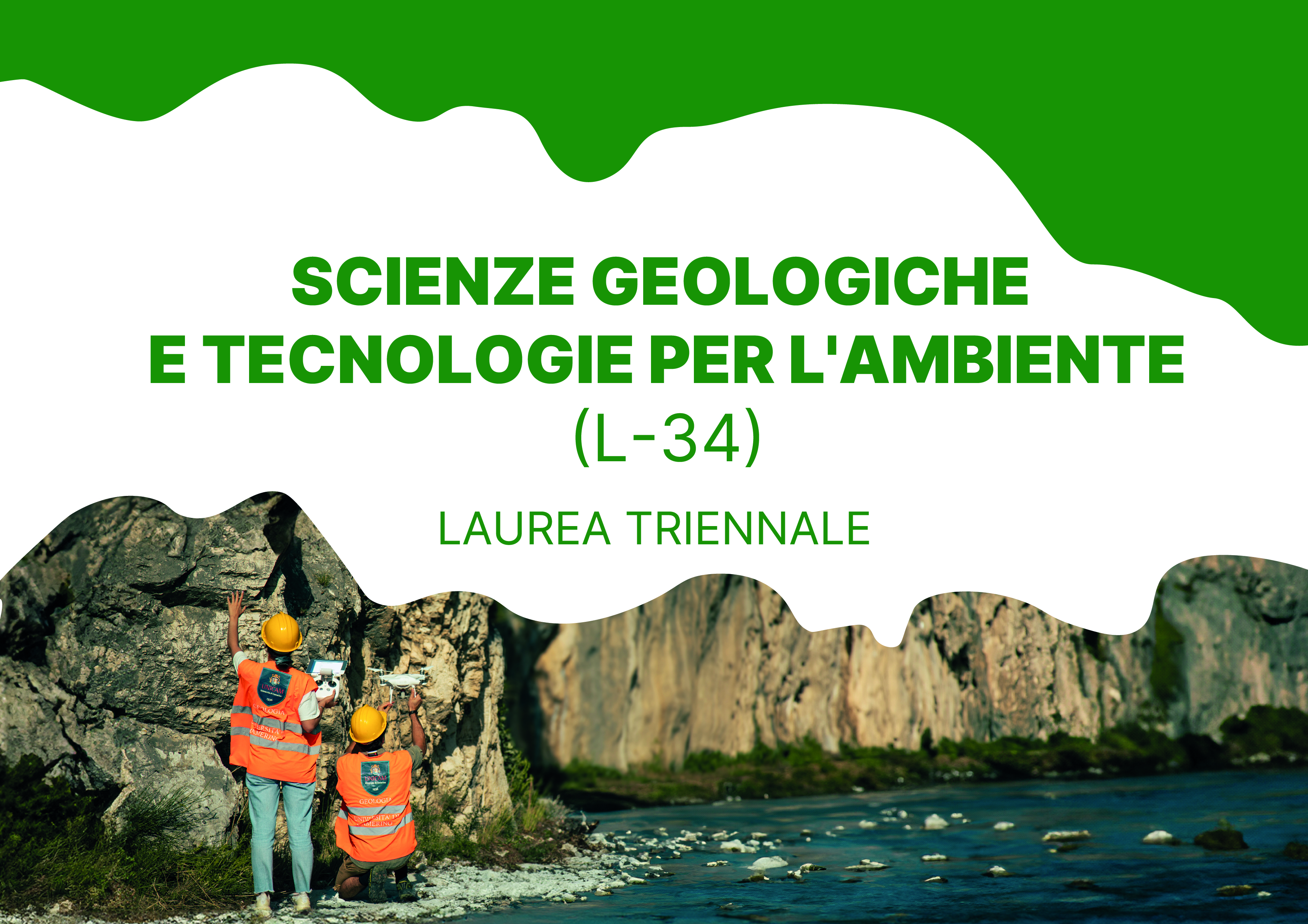 locandina corso Scienze geologiche e tecnologie per l'ambiente