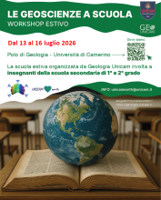 locandina le geoscienze a scuola